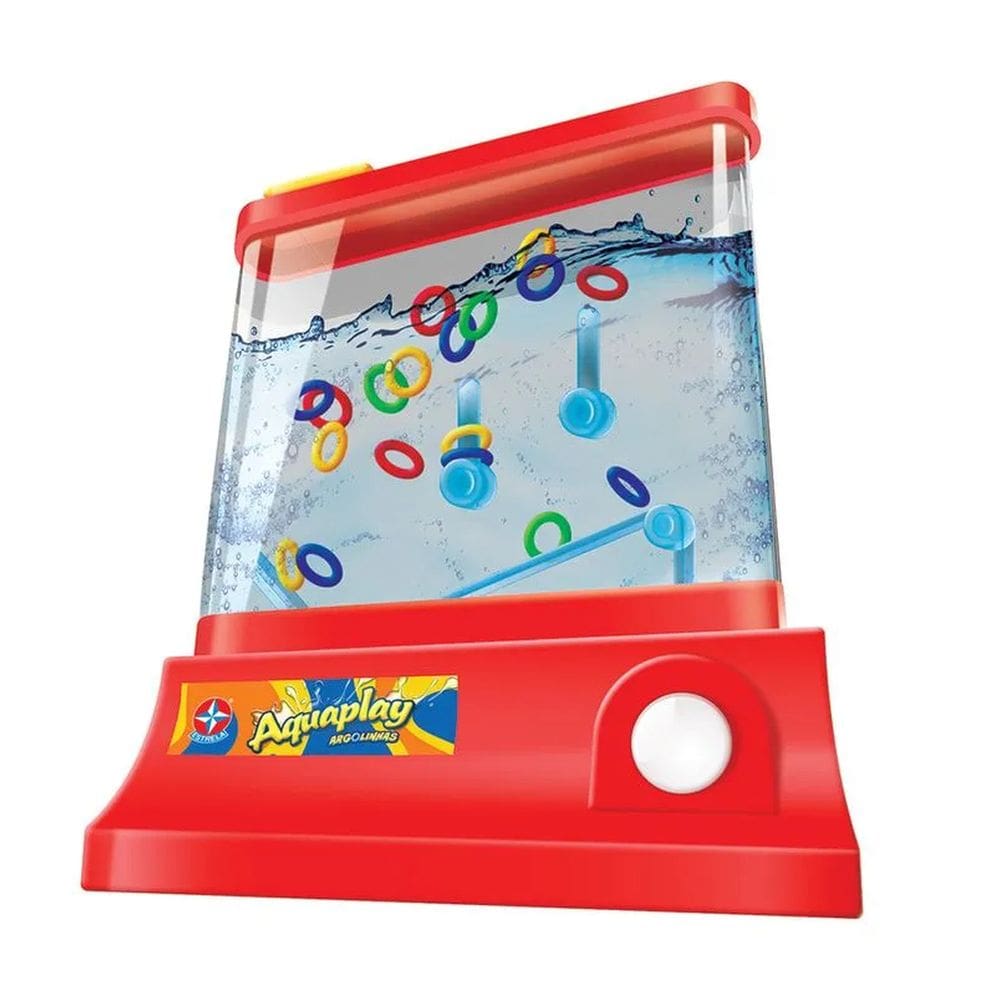 Brinquedo Aquaplay Argolinhas Mini Game Jogo - Estrela
