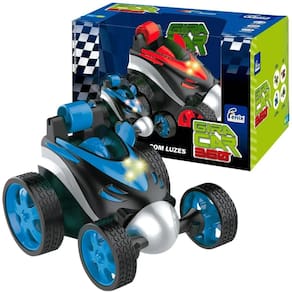 Carrinho De Controle Remoto Gira Car 360 Azul - Fênix