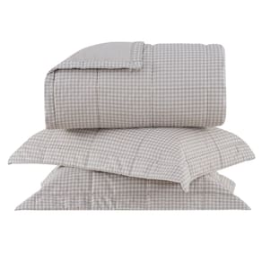 Kit Colcha Queen Buddemeyer 200 Fios Gran Percalle Bourbon