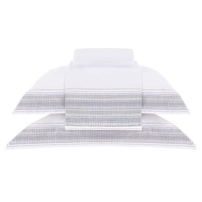 Jogo Cama Queen Buddemeyer 200 Fios Gran Percalle Bourbon