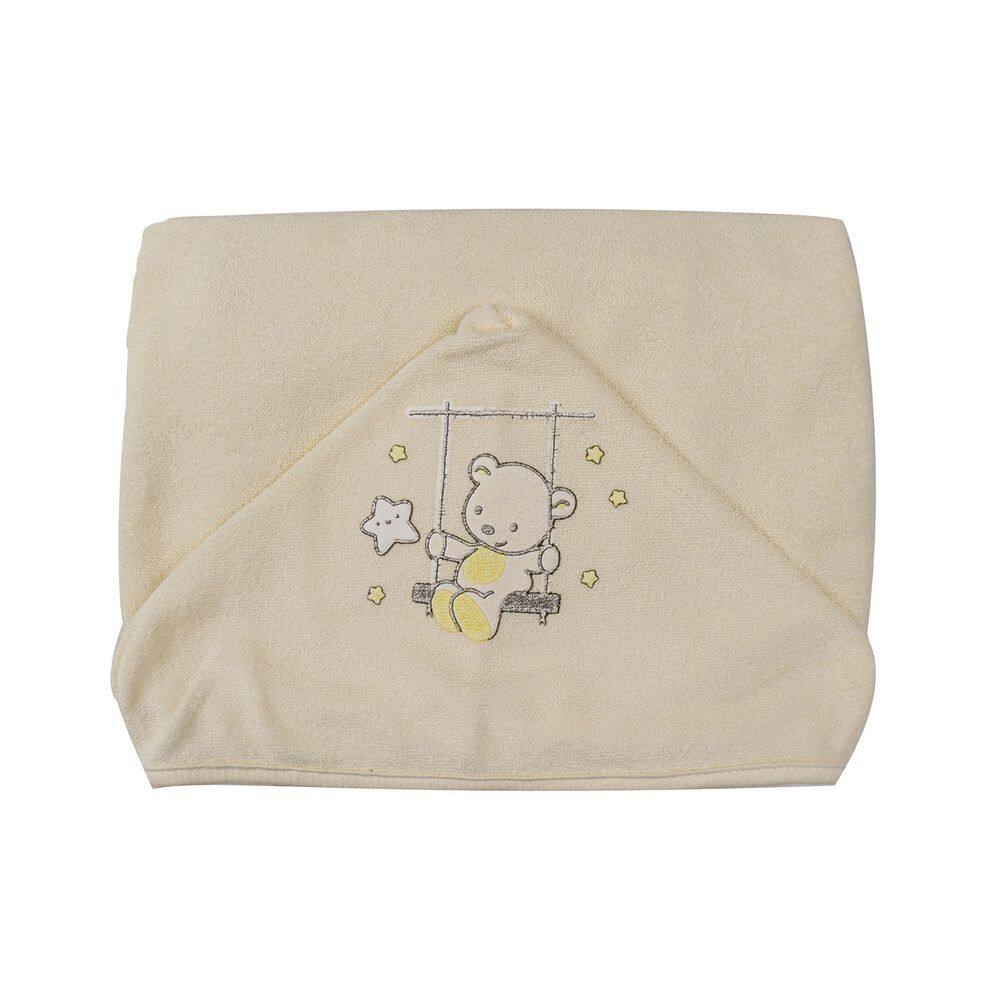Toalha de Banho Bebê em Plush 67x86 Atoalhado Bublim