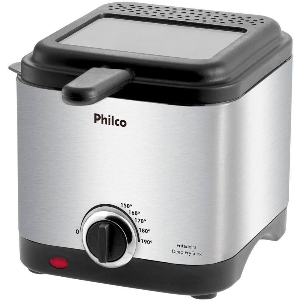 Fritadeira Philco Deep Fry 1,8 Litros 900W Inox MEC 110V