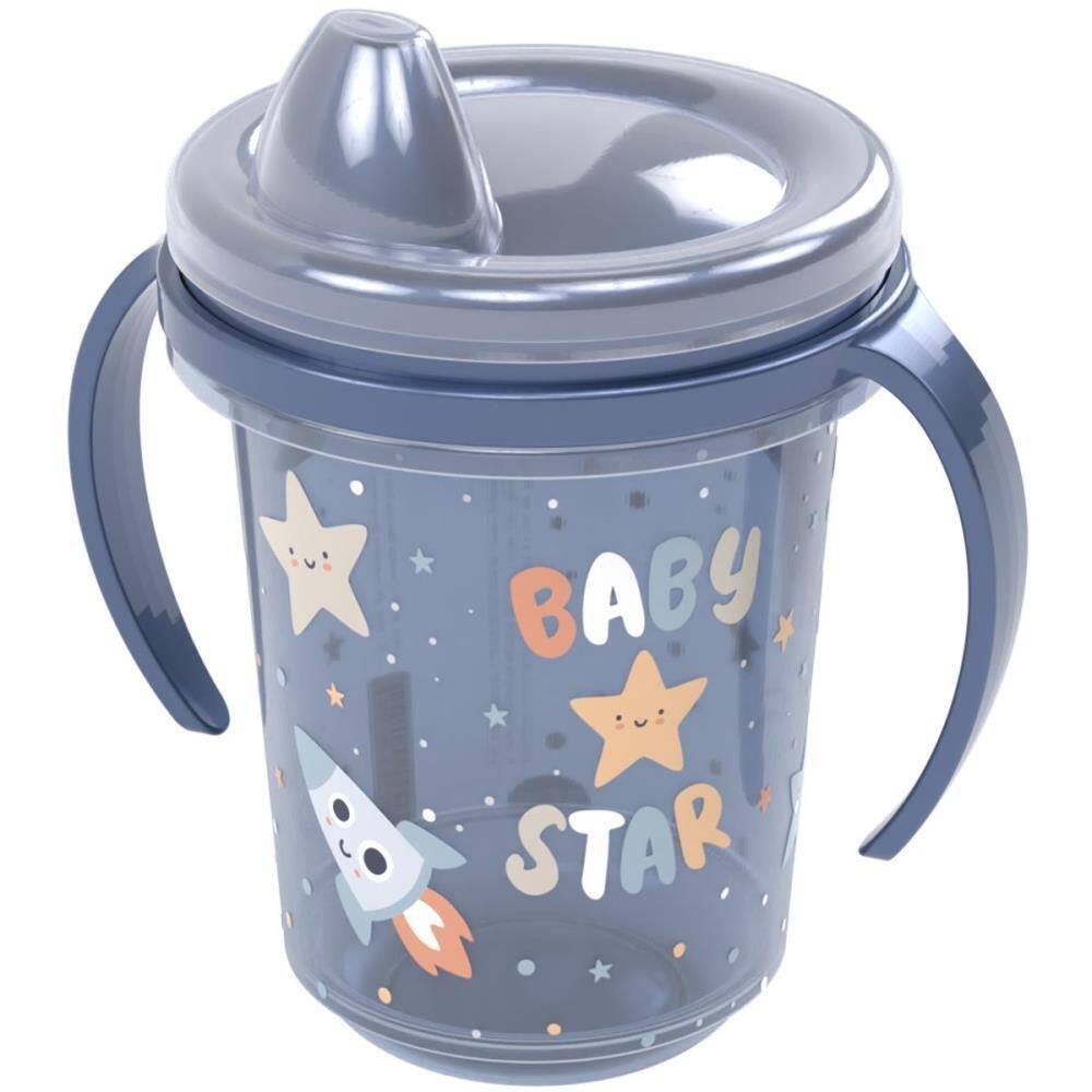 Copo Treinamento Trio Star Space 330ml. - Plasutil