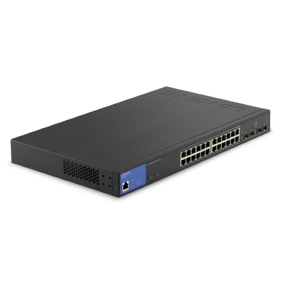 Switch Gigabit Poe+ Gerenciado De 24 Portas Linksys