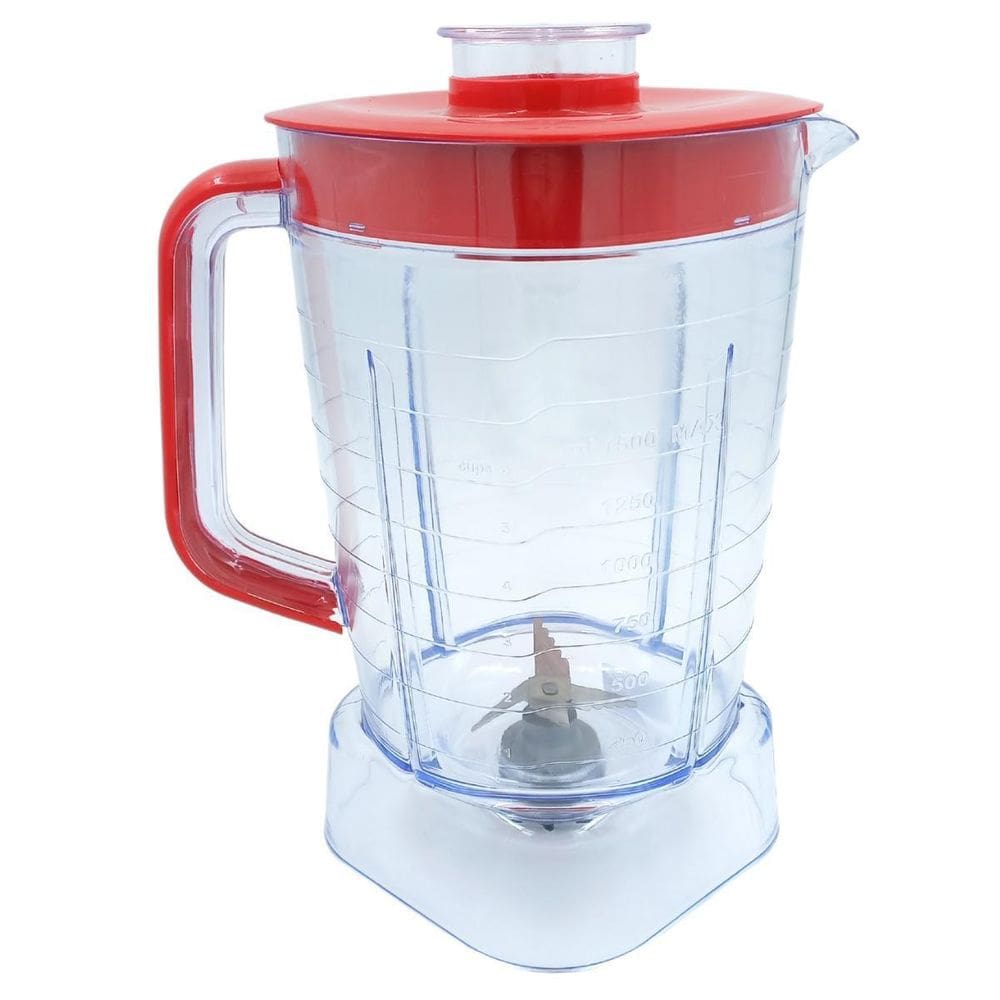 Copo Para Liquidificador Philco Blq1300/Plq1600 Tampa Vermel