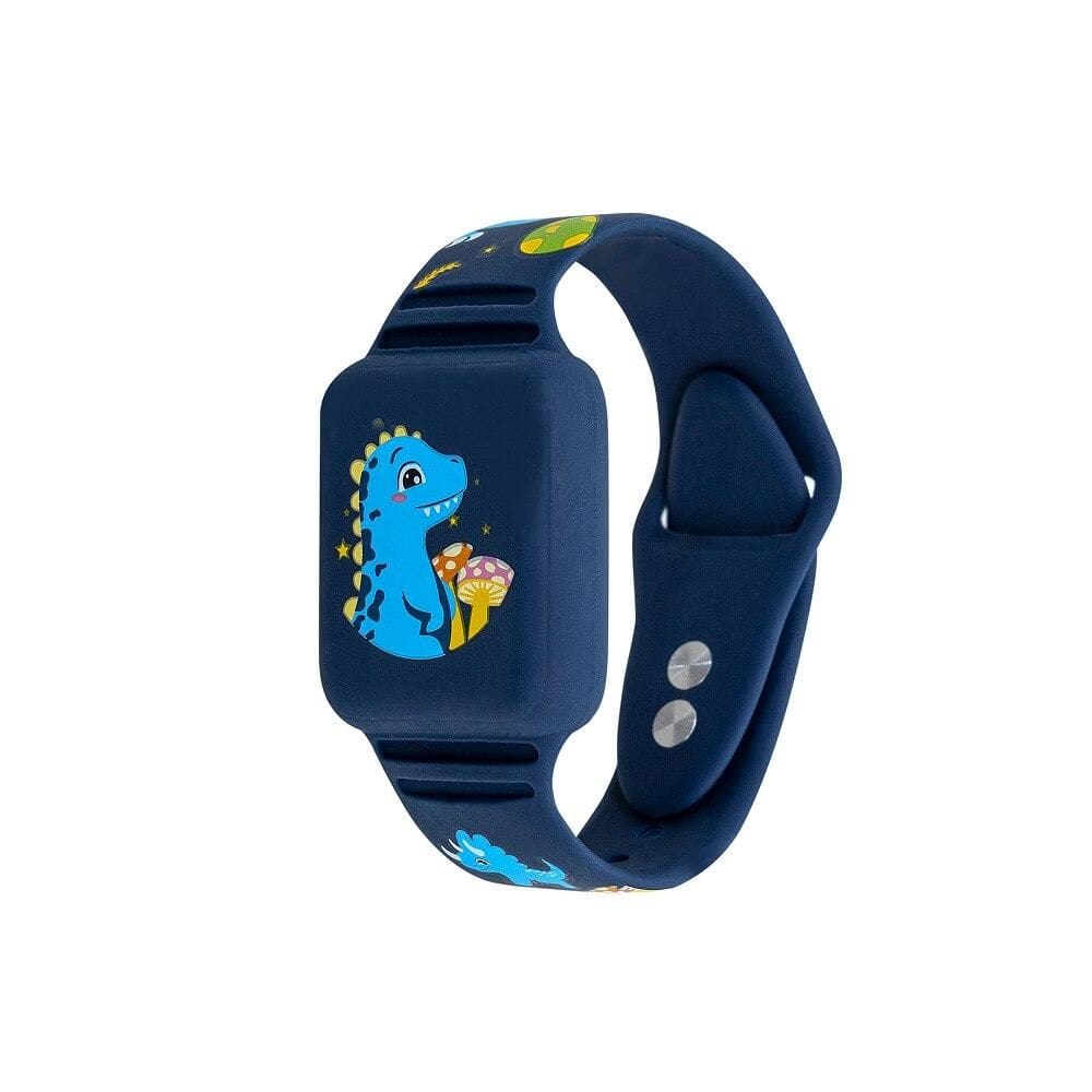 Pulseira AirTag Kids Dino, Azul, Originais iPlace
