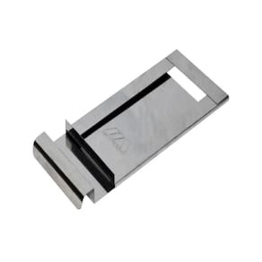 Registro Regulador Chamine Chapa Aço Inox Paulista 15x29cm