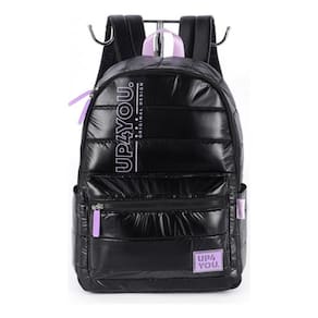 Mochila De Costas Meninas Efeito Metalizado Puffet Up4You