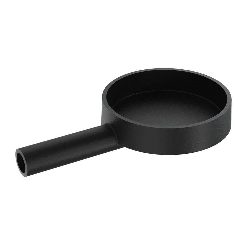 Queimador Palmatoria Pequeno Fogão Industrial De Ferro 13cm
