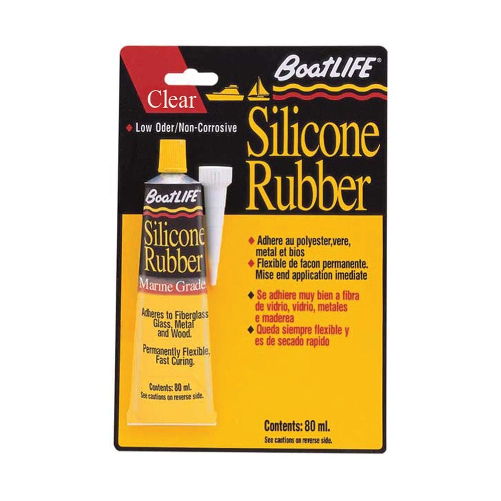 Tubo de borracha de silicone BoatLife 82ml Clear