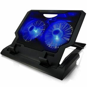Suporte Base Notebook Gamer Iluminada Ventilação Silenciosa