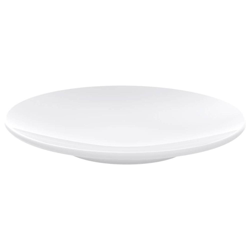 Kit 6 Prato de Sobremesa Porcelana 16cm Tramontina Sophia Branco Mesa Posta