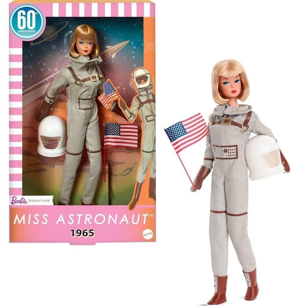 Boneca Barbie Miss Astronauta 60º Aniversário - Mattel Jbj48