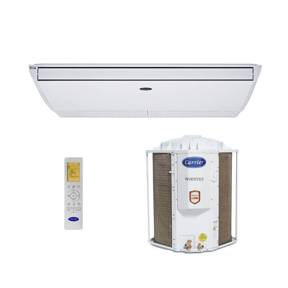 Ar Condicionado Split Piso Teto Inverter Carrier Connect 48000 BTUs Quente/Frio 38CQVE48515MC - 220V