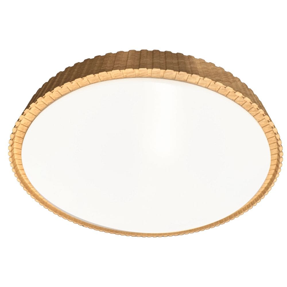 Plafon de Acrílico Madeira Tabicado 50cm Led 40W 3 em 1 Bivolt LA1054 Delis