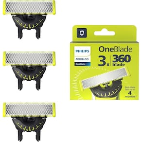 Philips Oneblade 360 Lâmina De Reposição Qp430/50 Pack 3