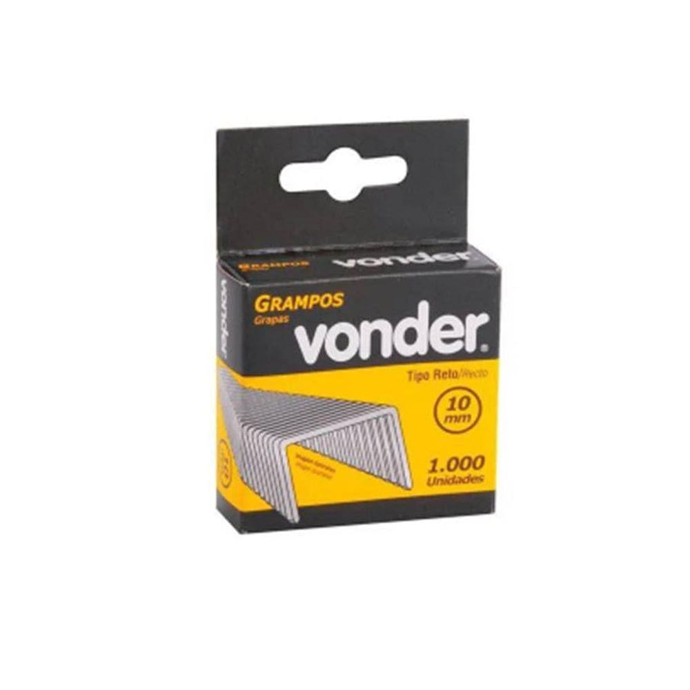 Kit Com 5 Caixas De Grampo 10Mm  Vonder