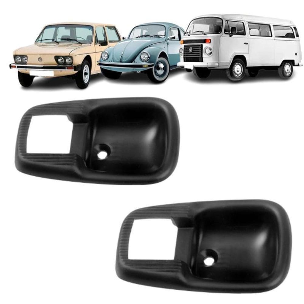 Par Da Moldura Maçaneta Interna Fusca Brasilia Kombi Clipper