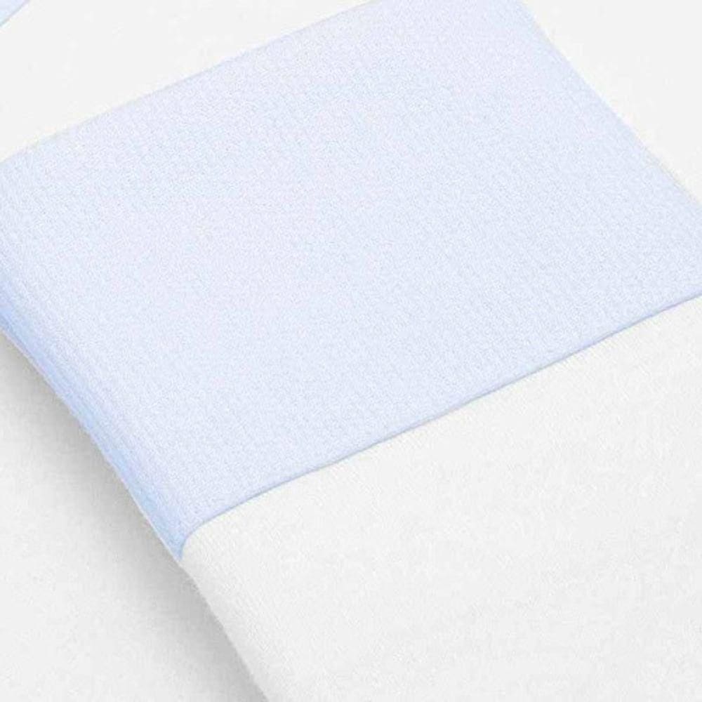 Kit 2 Fronhas Em Malha Azul M Classic For Baby Azul