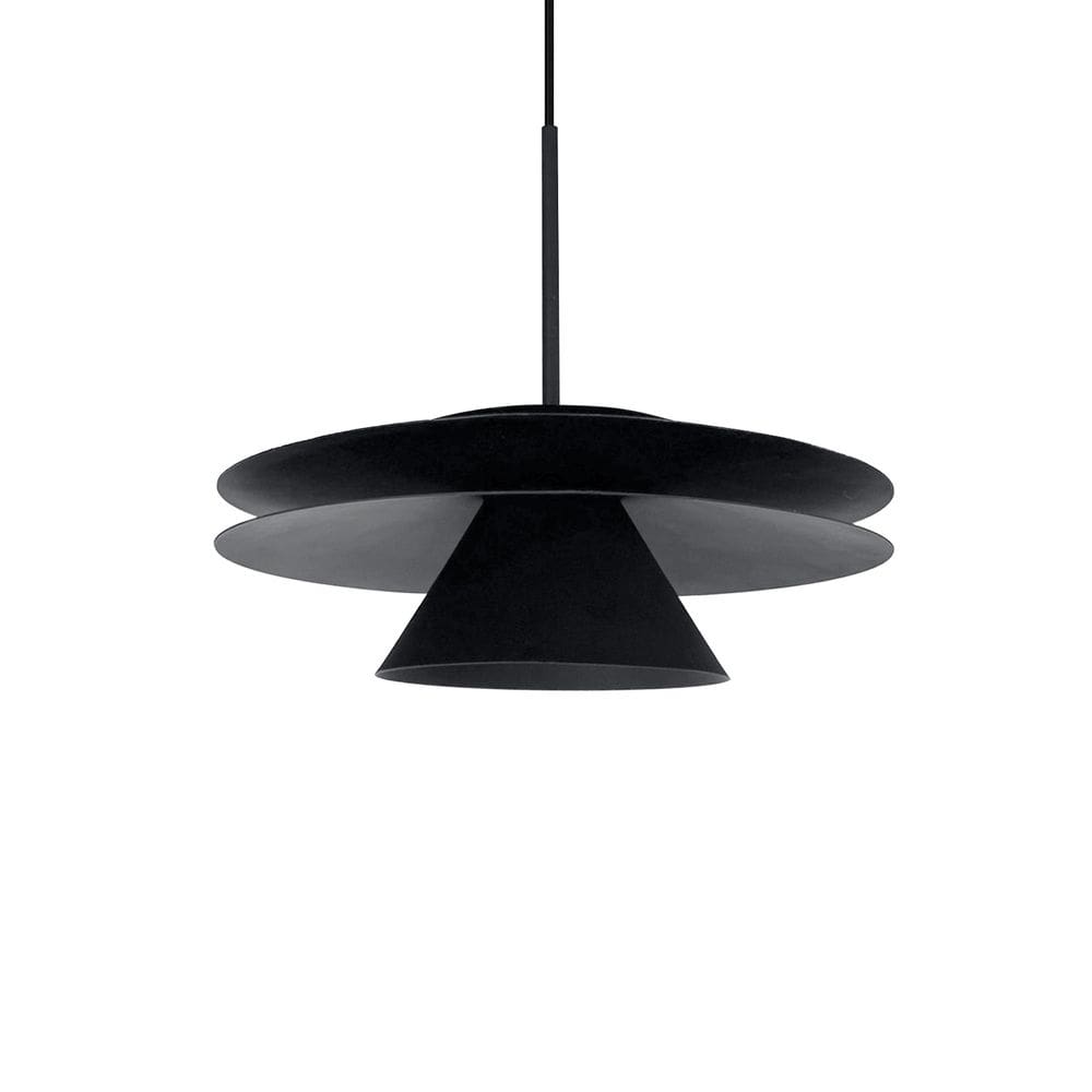 Pendente Tutu Preto 40cm 1GU10 538 Itamonte