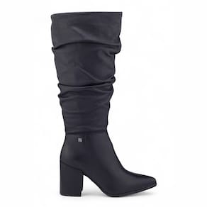 Bota Feminina Cano Longo Bottero 360304 Couro Burnish
