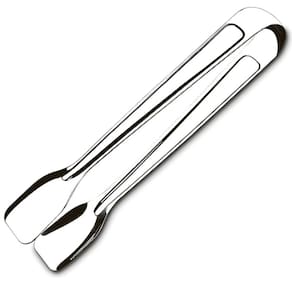 Conjunto 48 Pegadores de Carne Churrasco Aço Inox Frios Frutas Pinça para Gelo