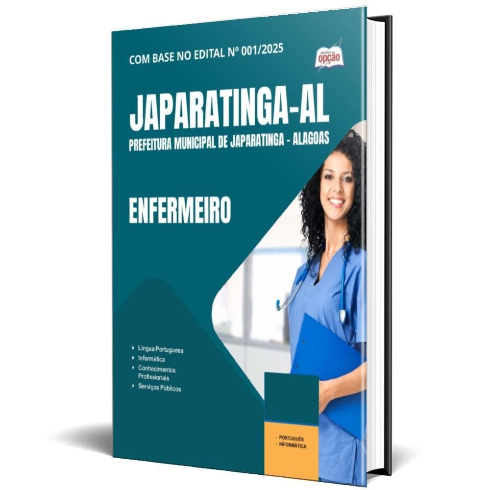 Apostila Prefeitura De Japaratinga Al 2025 - Enfermeiro