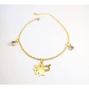 Pulseira Fitness Malhação Academia Folheado 18k