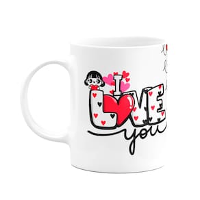 Caneca Namorados - I love You - Love Love Love