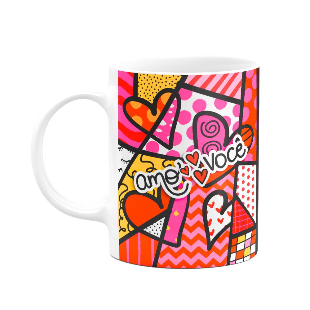 Caneca Namorados - Amo você - Te quero para vida inteira