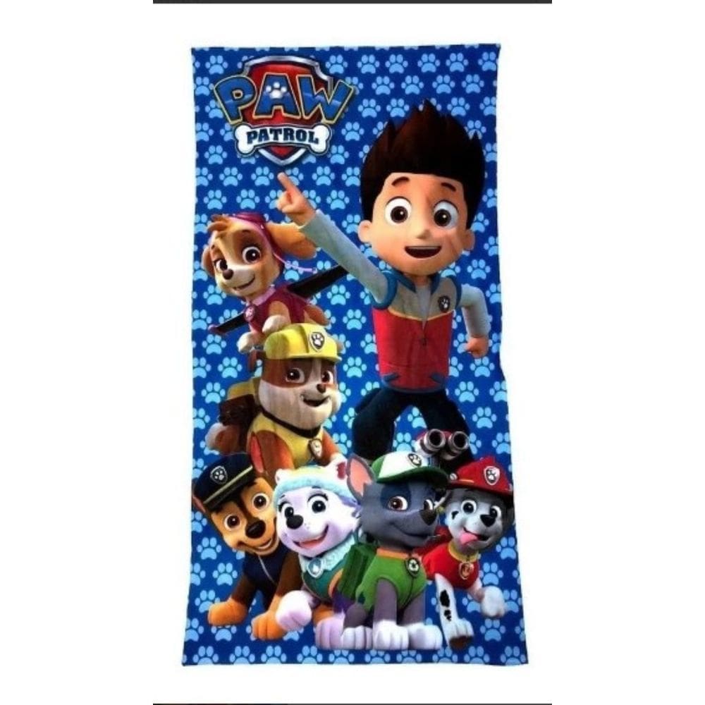 Toalha De Banho Patrulha Canina 1,40 X 70 Cm Personagens