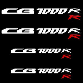 Adesivo Premium De Roda Interno Cb 1000 R Cb1000R - Branco