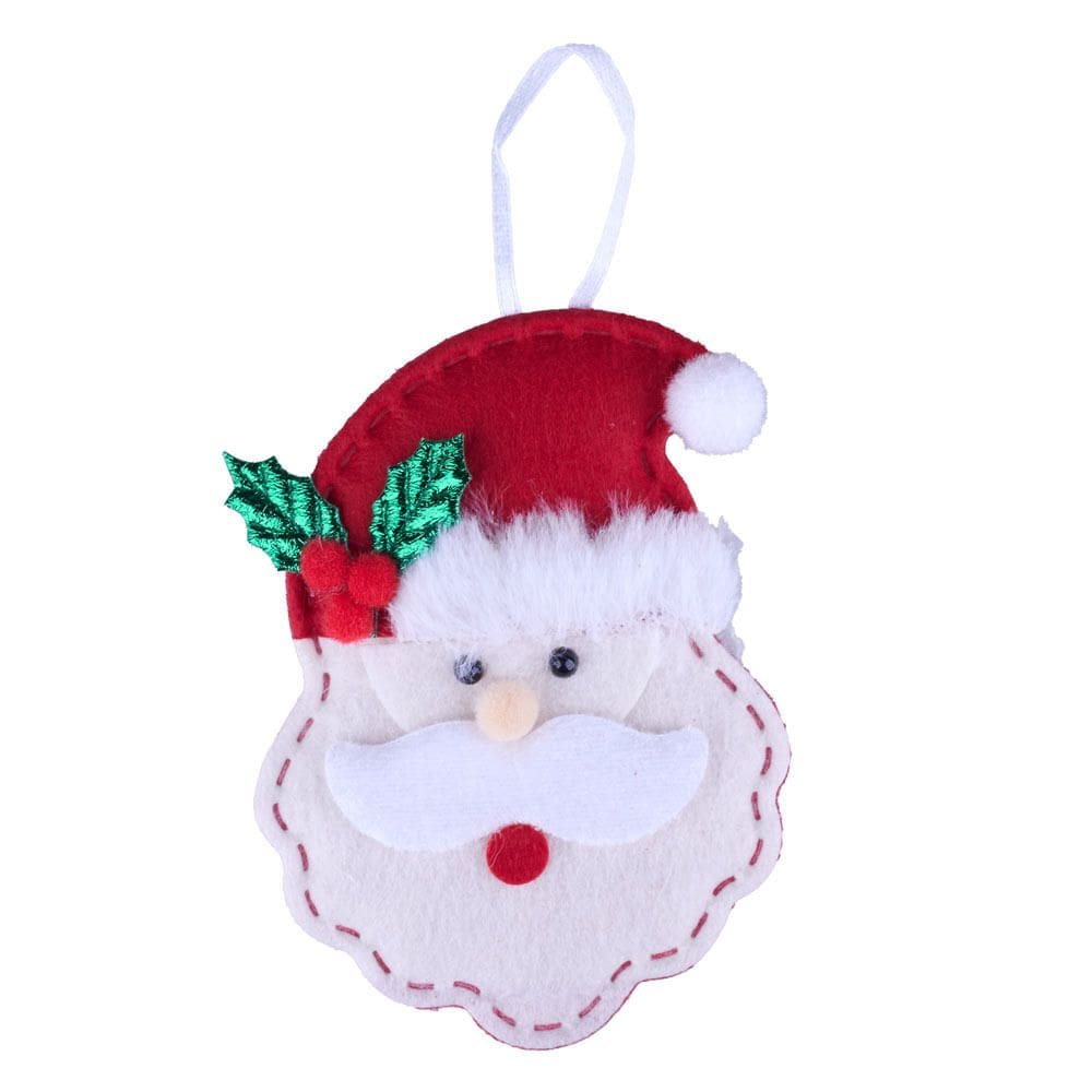 Enfeite Feltro Natalino 10Cm Cazza