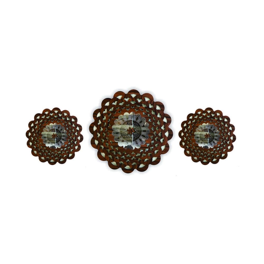 Mandala Decorativa Ambiente Sala Quarto Kit 3 Peças 38168