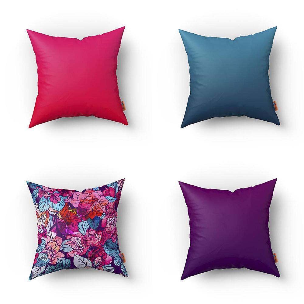 Kit Almofadas Decorativas Estampadas 35x35cm Modelo 033