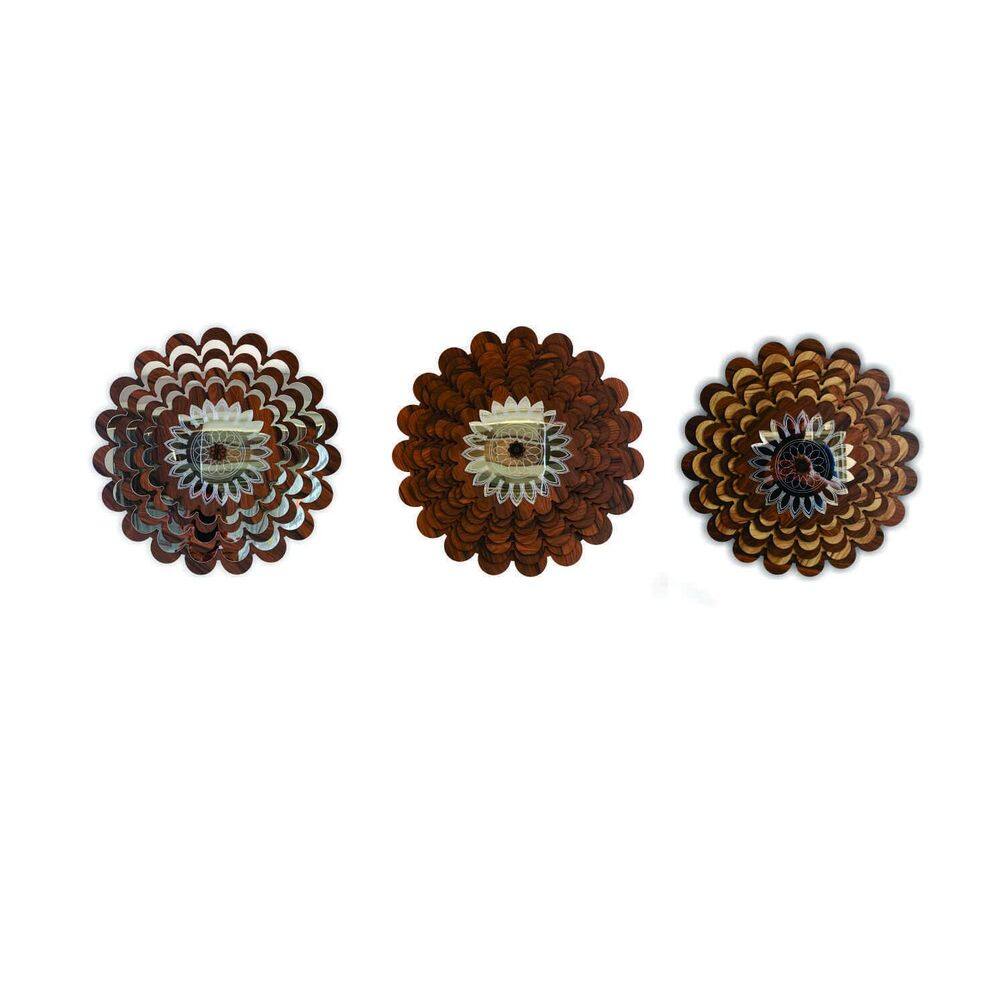 Mandala Decorativa Ambiente Sala Quarto Kit 3 Peças 38161