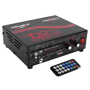 Amplificador de Mesa Trinity Double 50 Com Bluetooth Entrada USB 100W RMS 2 Canais