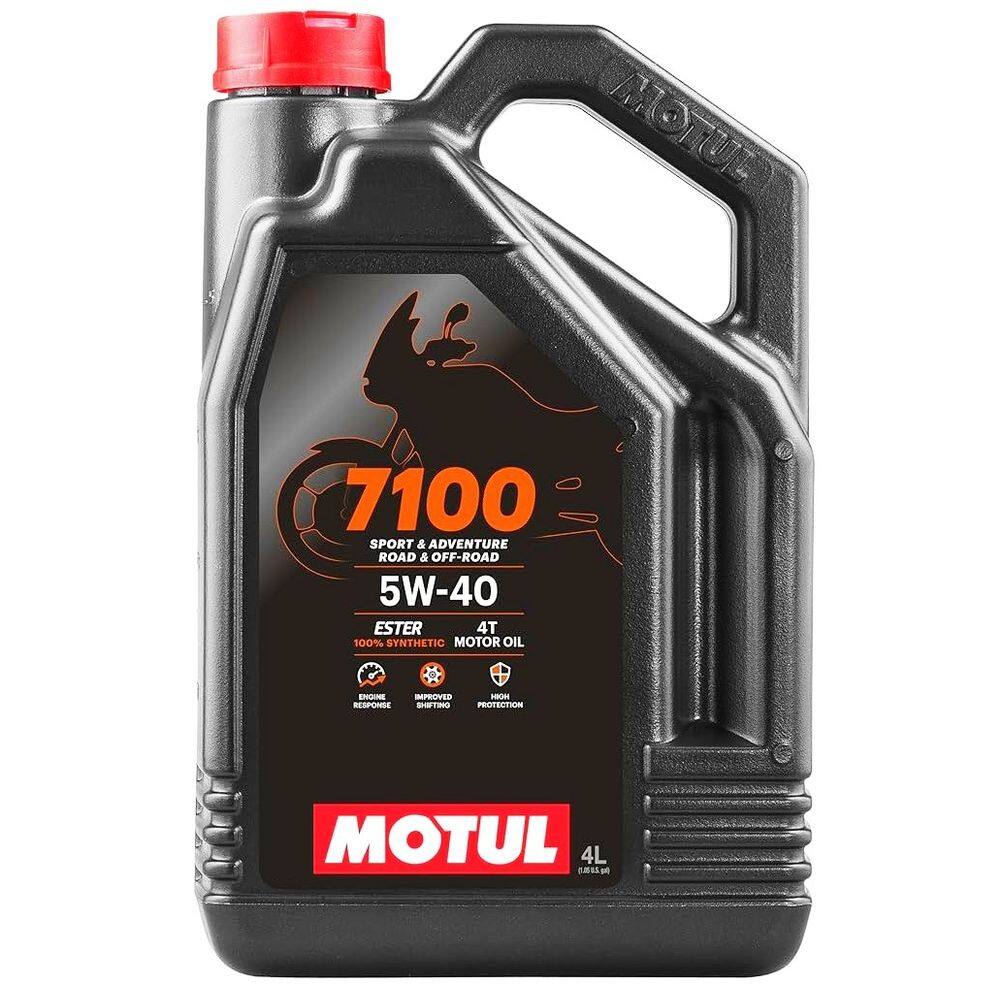 Óleo Motul 7100 5w40 Galâo 4 Litros 100% Sintético API SP JASO MA2 off-road