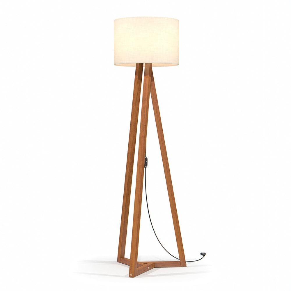 Luminaria De Chao Para Sala Classic Off White Nature Tebar