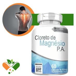 Cloreto De Magnésio 60 Cápsulas