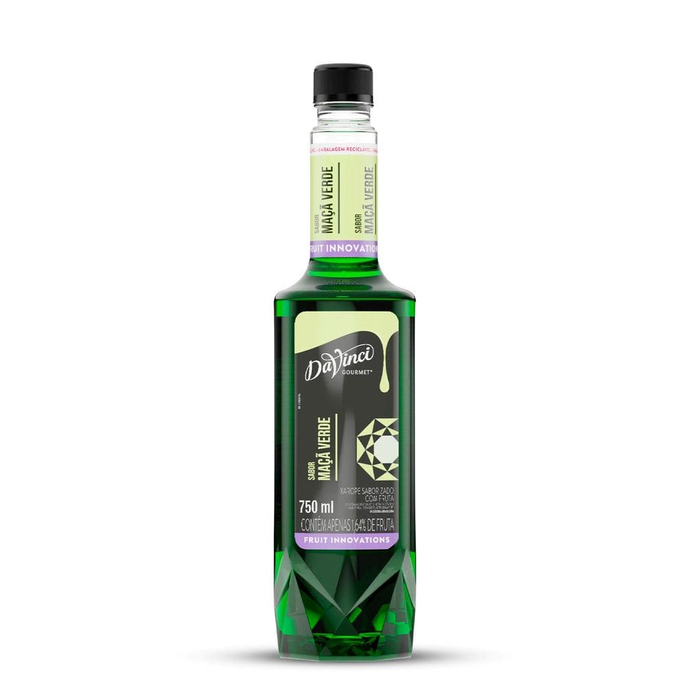 Xarope de Maçã Verde DaVinci Gourmet 750ml