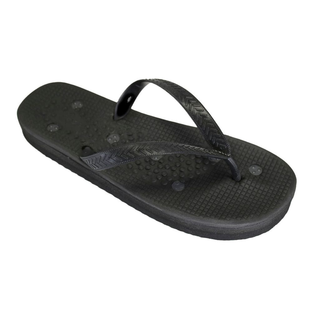 Sandália Dedo Com Tiras Pvc Magnética Hawai Preto 39/40 Par - Terumi