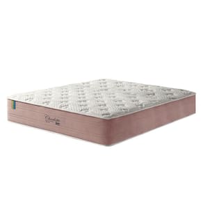 Colchão Casal Charlotte Molas Ensacadas Visco Gel 138x188x36 Rosa