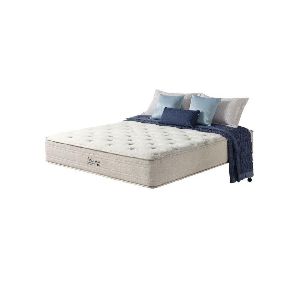 Colchão King Boston Molas Ensacadas Hiper Soft 193x203x34cm Off White
