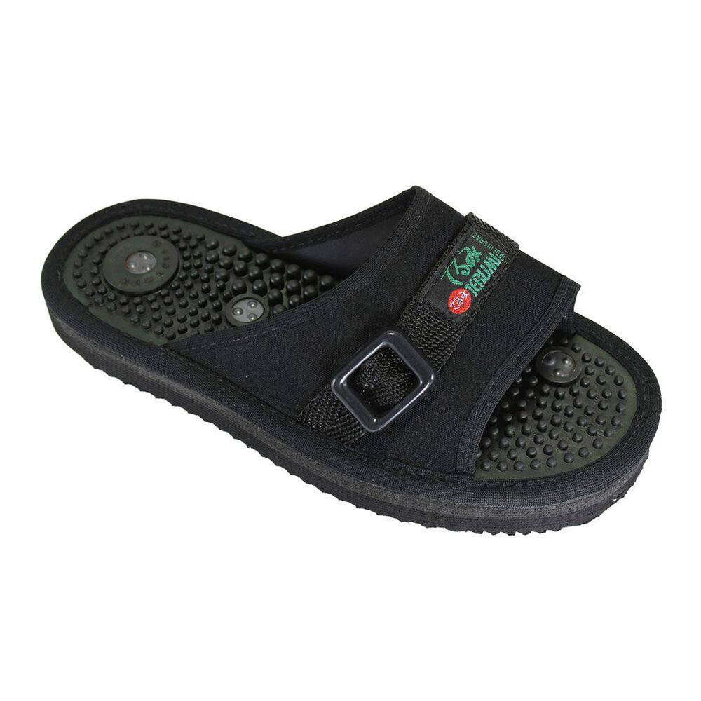 Sandália Magnética Massageador Super T Preto 34/35 Par - Terumi