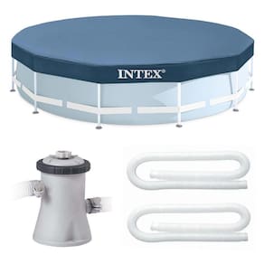 Kit Filtro 1.250 Litros-hora 110v + Capa 305 Estrutural Intex