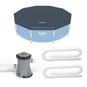 Kit Filtro 1.250 Litros-hora 110v + Capa 305 Estrutural Bestway