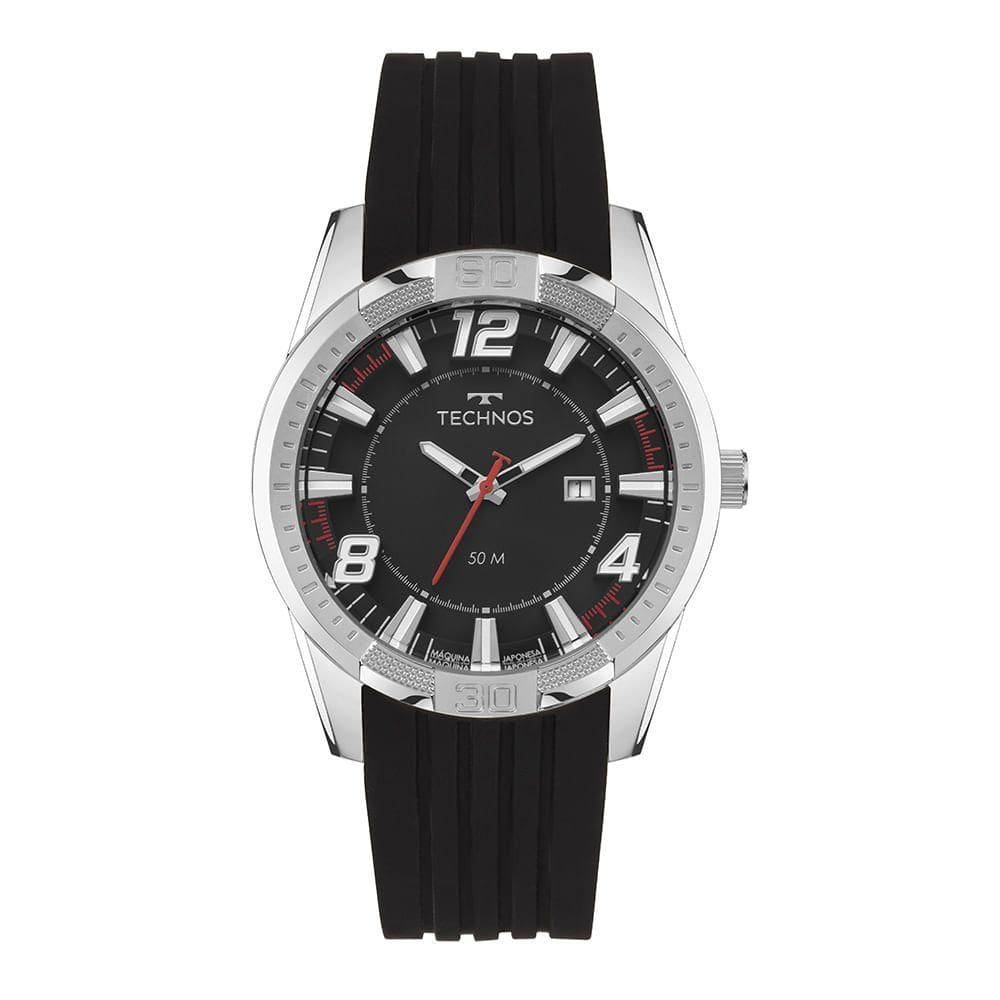 Relógio Technos Masculino Racer Prata - 2115uad/2p Relógio Technos Masculino Racer Premium Prata - 2115uad/2p