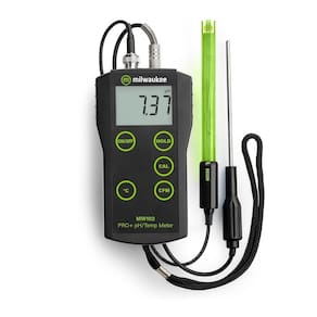 Medidor de pH/Temperatura Milwaukee MW102 w/ATC -2,00 a 16,00 pH