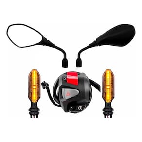 Punho Partida Cb500 Pisca Cb250f Sequencial Retrovisor F800